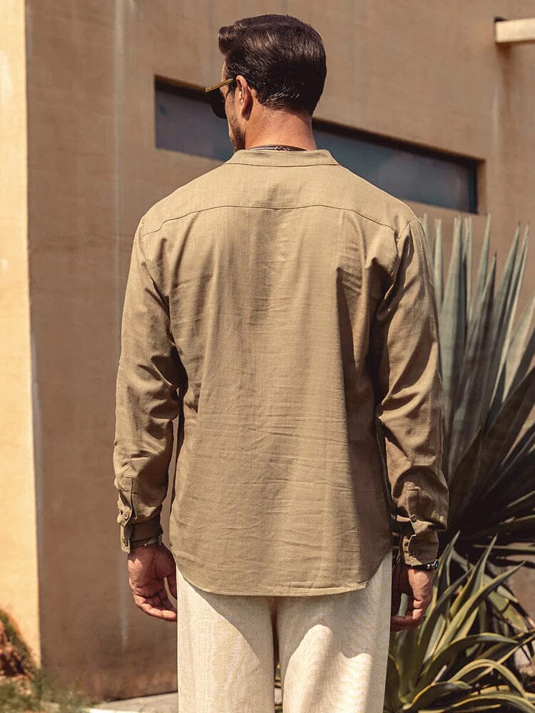 Sevanno | Men’s Cotton-Linen Shirt