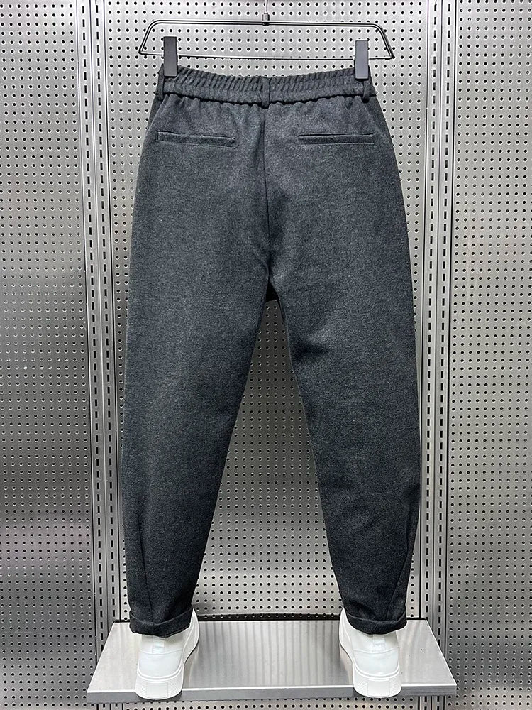 Sevanno | Pantalones texturizados de corte ajustado para hombre