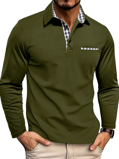 Sevanno | Men's Long-Sleeve Polo