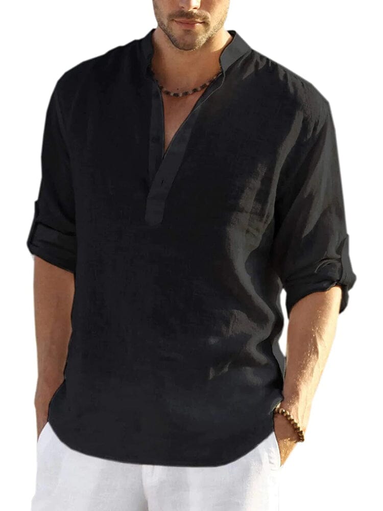 Sevanno | Men’s Cotton-Linen Shirt