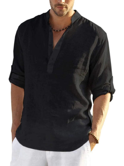 Sevanno | Men’s Cotton-Linen Shirt