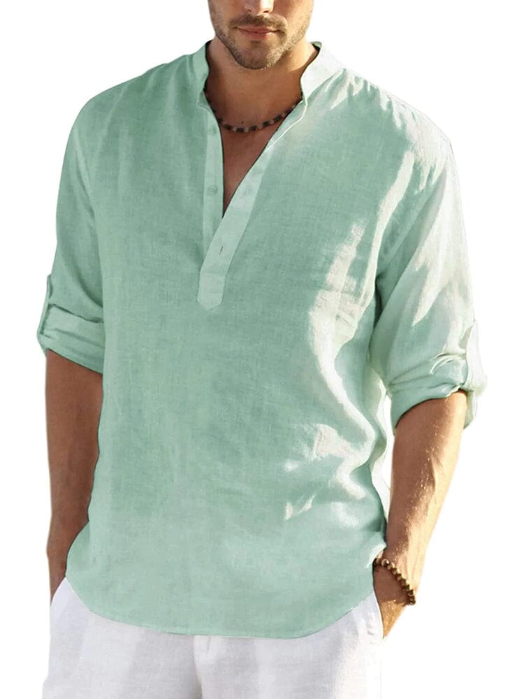 Sevanno | Men’s Cotton-Linen Shirt