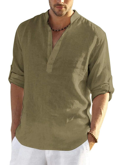 Sevanno | Men’s Cotton-Linen Shirt