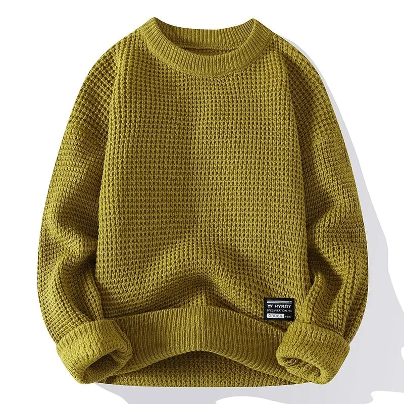 Sevanno | Premium Honeycomb-Knit Sweater