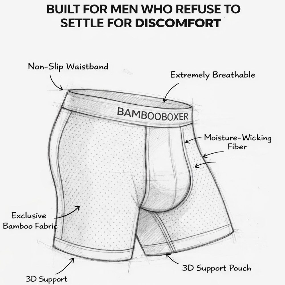Bamboe Boxer Shorts - 5-Pack