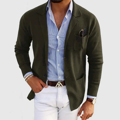 Sevanno | Blazer de luxo para homem em material macio