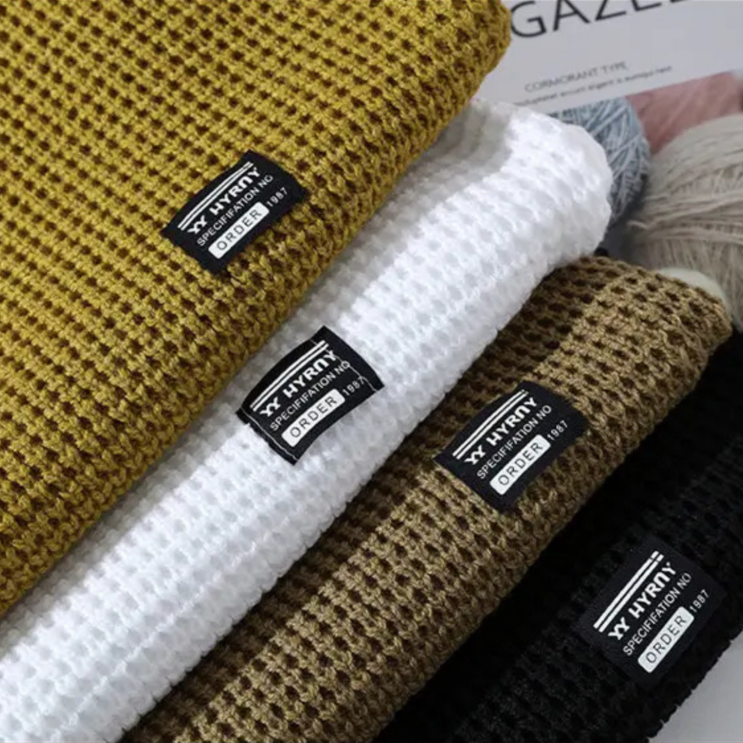 Sevanno | Premium Honeycomb-Knit Sweater