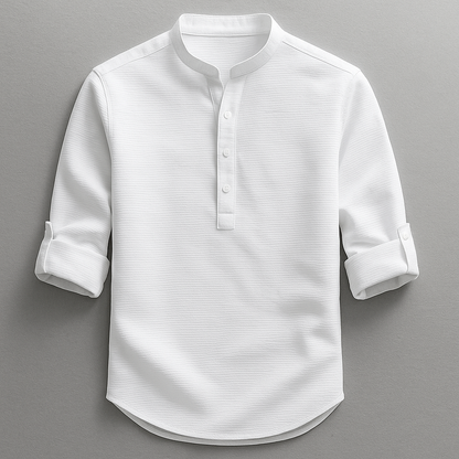 Sevanno | Πουκάμισο από βαμβάκι και λινό