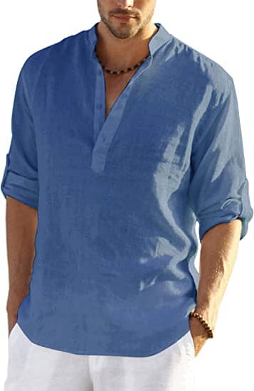 Sevanno | Men’s Cotton-Linen Shirt