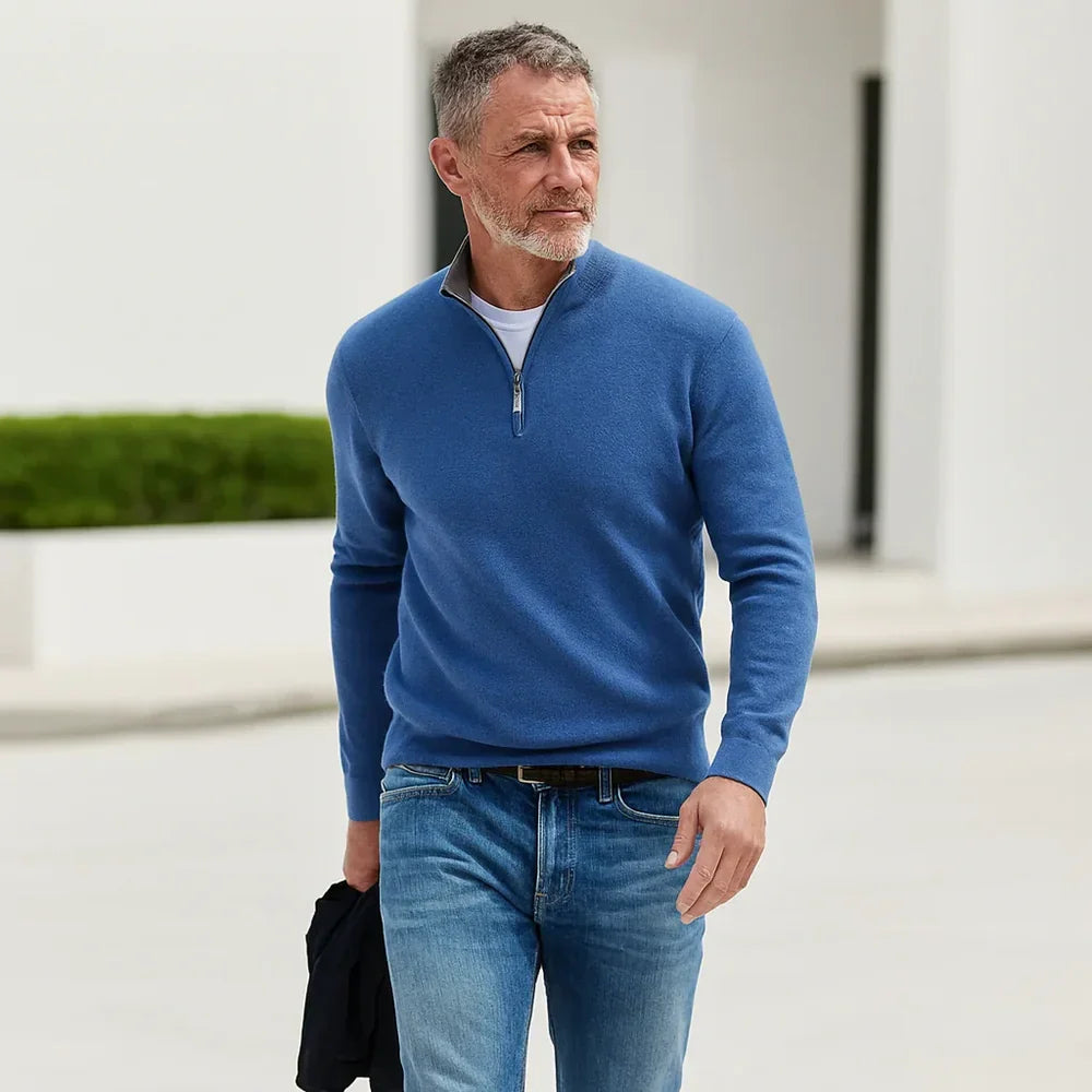 Sevanno | Pull zippé pour homme