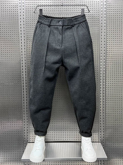 Sevanno | Pantalones texturizados de corte ajustado para hombre