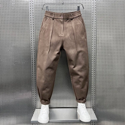 Sevanno | Pantalones texturizados de corte ajustado para hombre