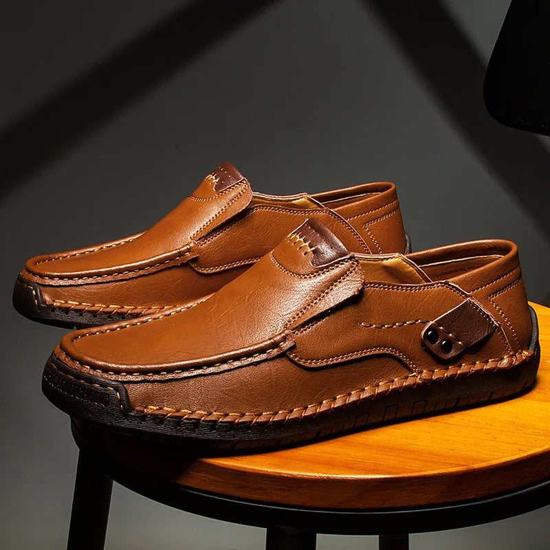Sevanno | Mocassins clássicos de pele para homem