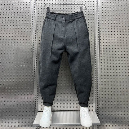 Sevanno | Pantalones texturizados de corte ajustado para hombre