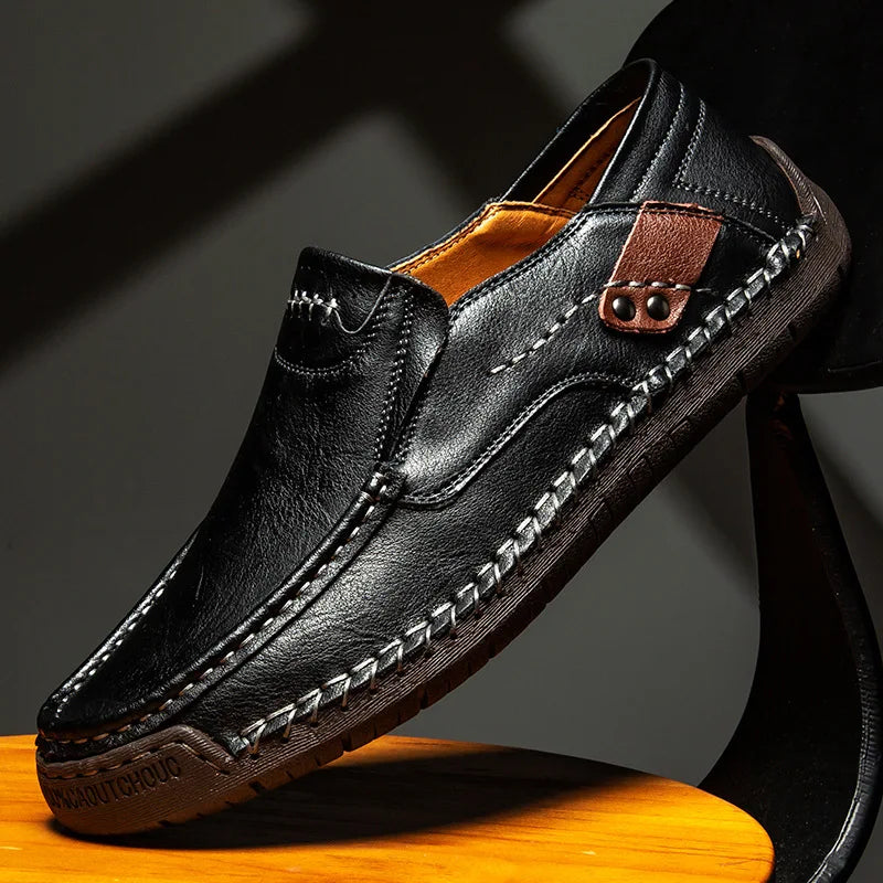 Sevanno | Mocassins clássicos de pele para homem