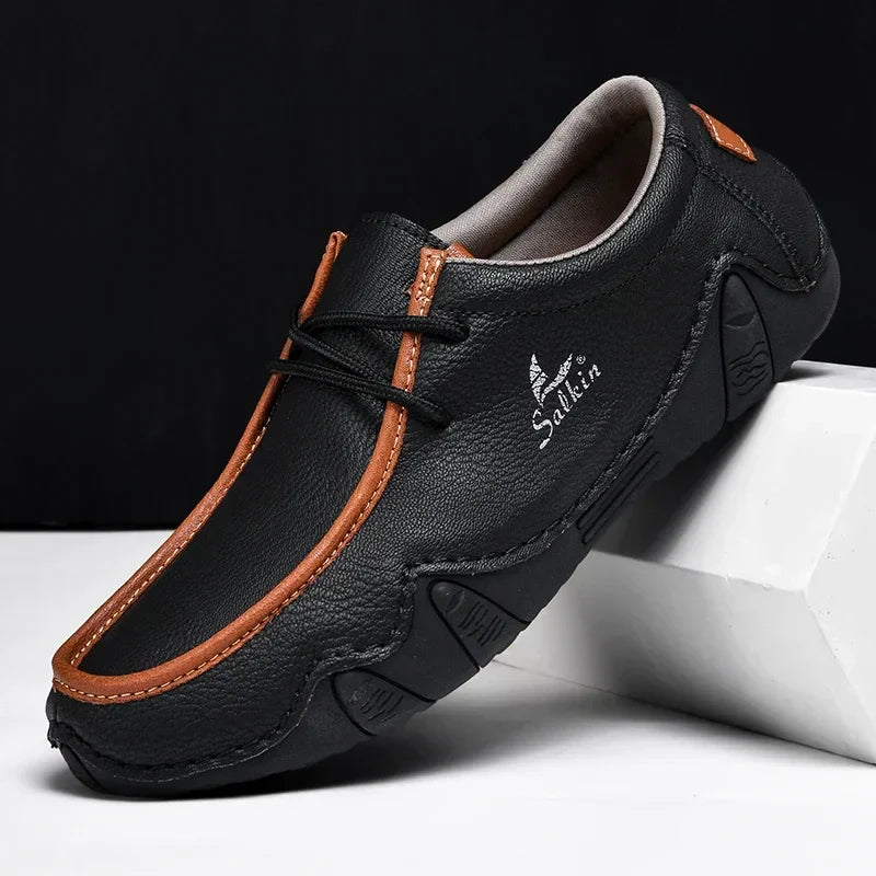 Sevanno | Sapatos ortopédicos de couro com ajuste de precisão
