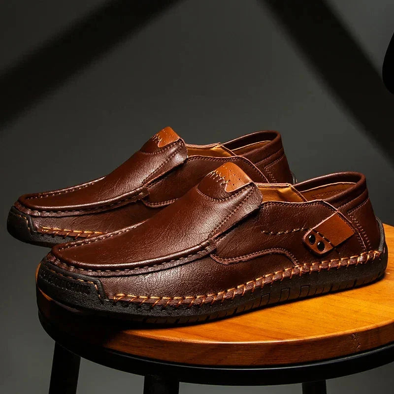 Sevanno | Mocassins clássicos de pele para homem