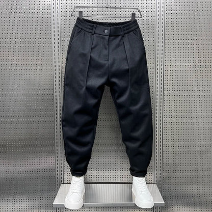 Sevanno | Pantalones texturizados de corte ajustado para hombre