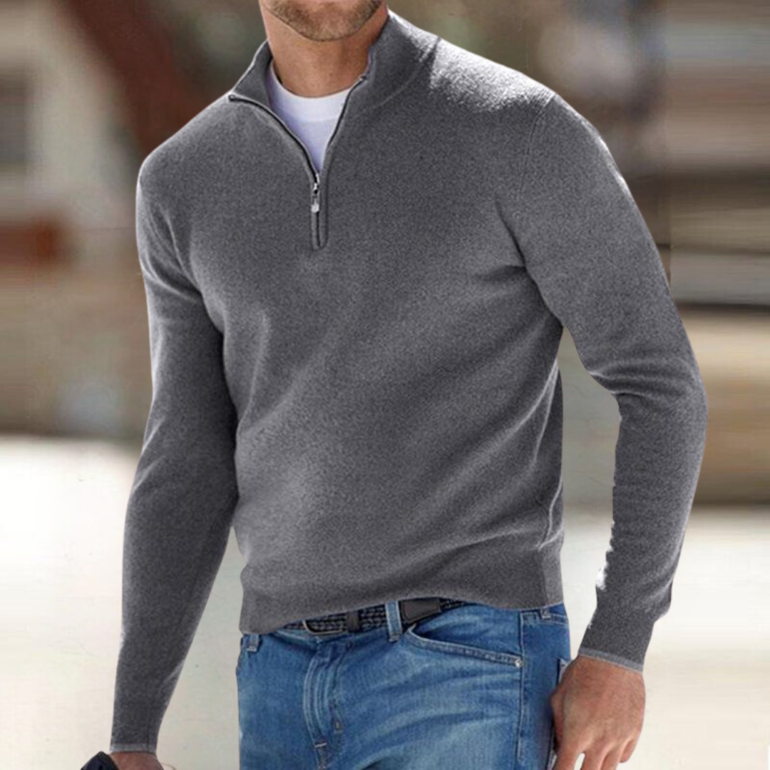 Sevanno | Pull zippé pour homme