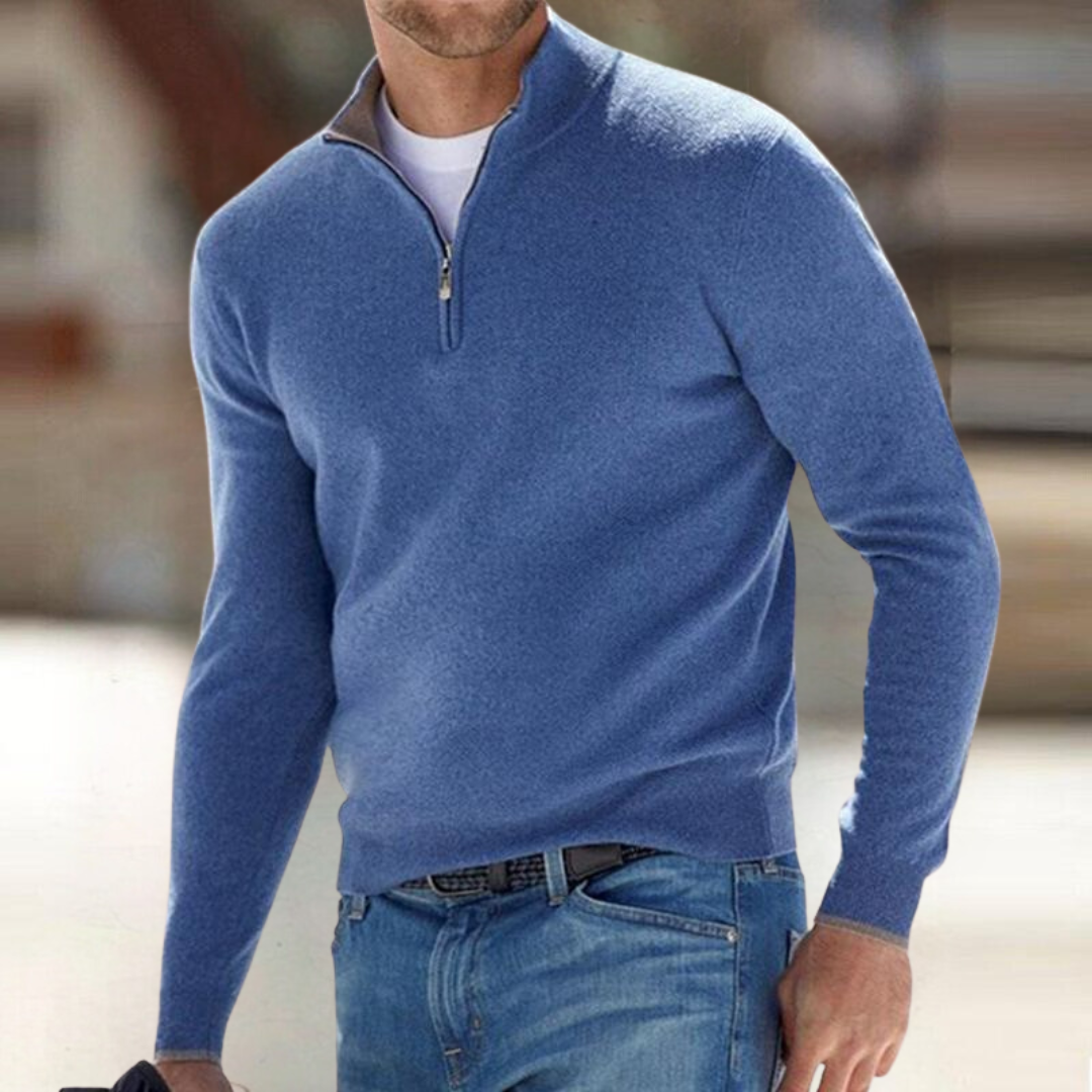 Sevanno | Pull zippé pour homme