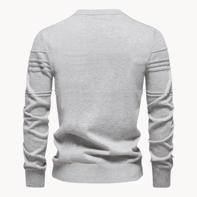 Sevanno | Camisola elegante para homem com padrão aos quadrados