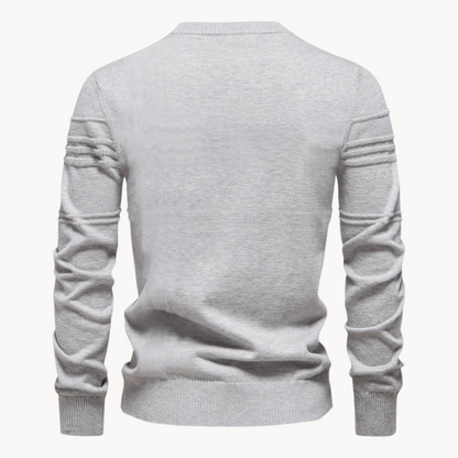 Sevanno | Camisola elegante para homem com padrão aos quadrados