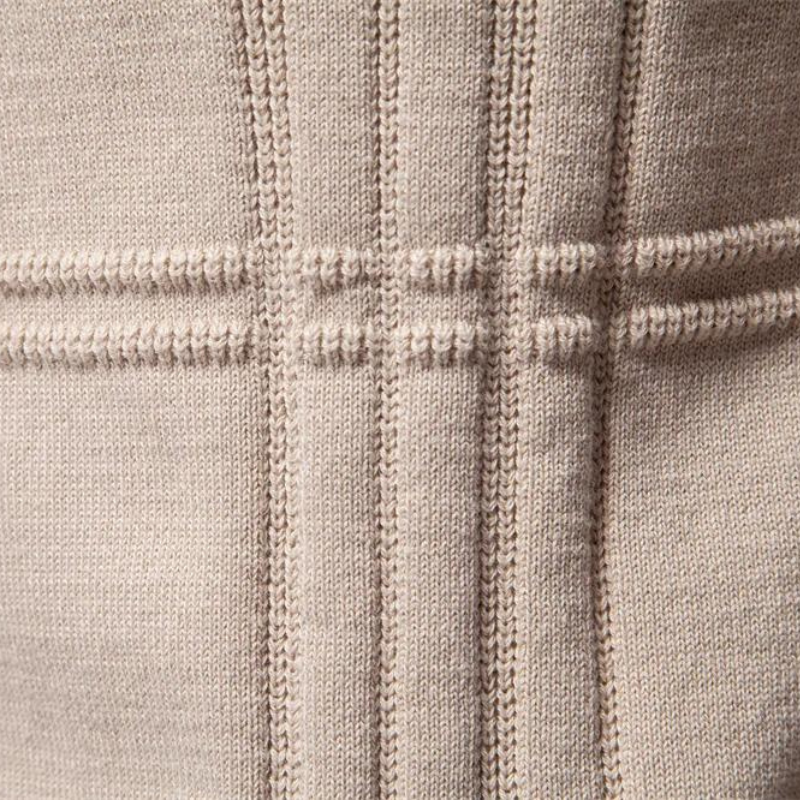 Sevanno | Camisola elegante para homem com padrão aos quadrados
