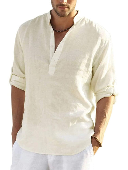 Sevanno | Men’s Cotton-Linen Shirt