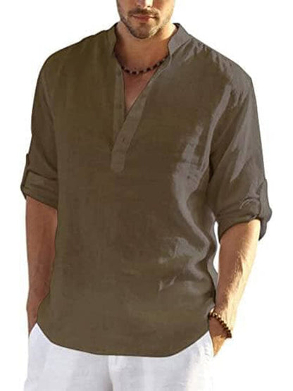 Sevanno | Men’s Cotton-Linen Shirt