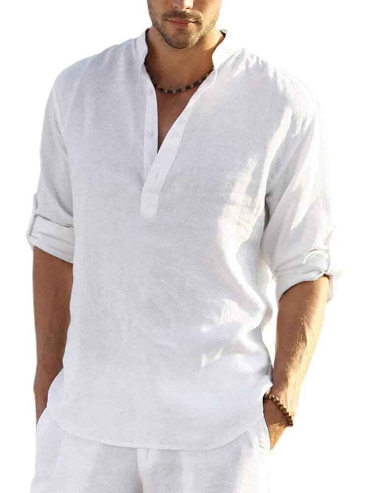 Sevanno | Men’s Cotton-Linen Shirt