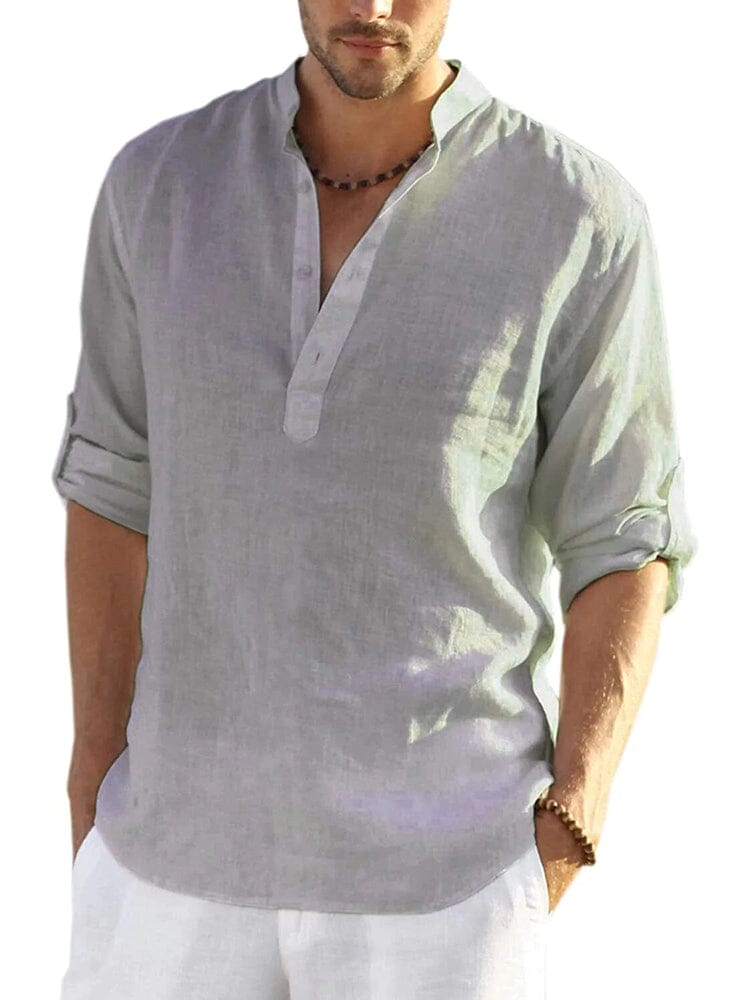 Sevanno | Men’s Cotton-Linen Shirt