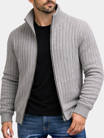 Sevanno | Cárdigan clásico y elegante con cremallera