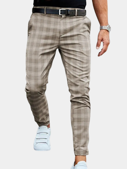 Sevanno | Ležerne muške karirane hlače