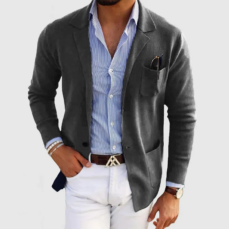 Sevanno | Blazer de luxo para homem em material macio