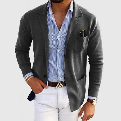 Sevanno | Blazer de luxo para homem em material macio