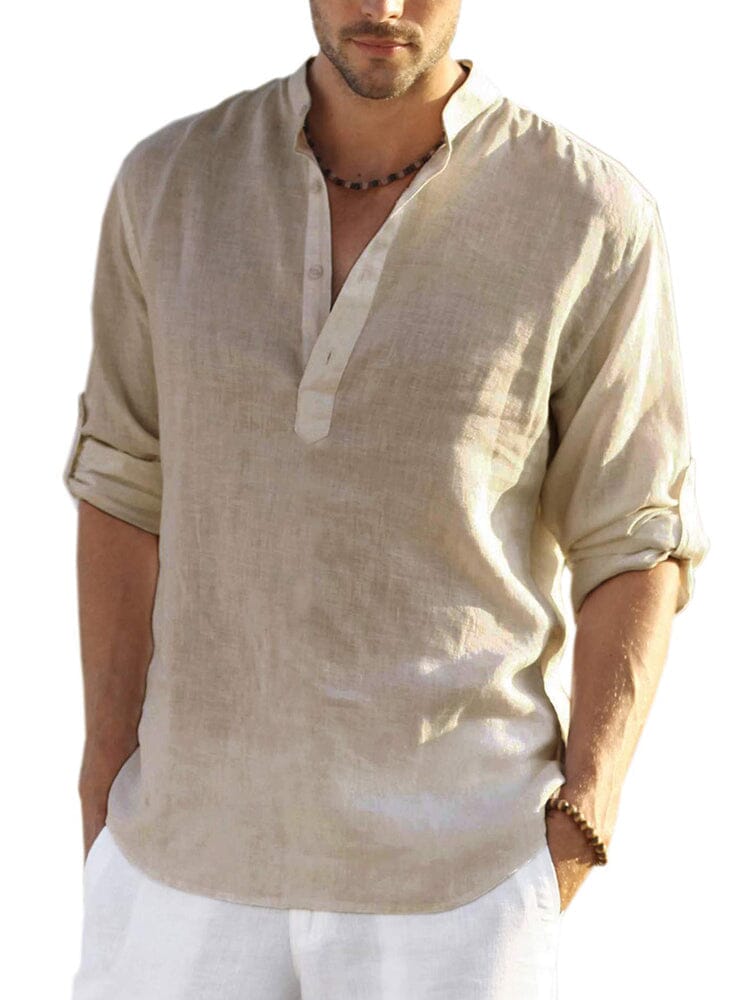 Sevanno | Men’s Cotton-Linen Shirt